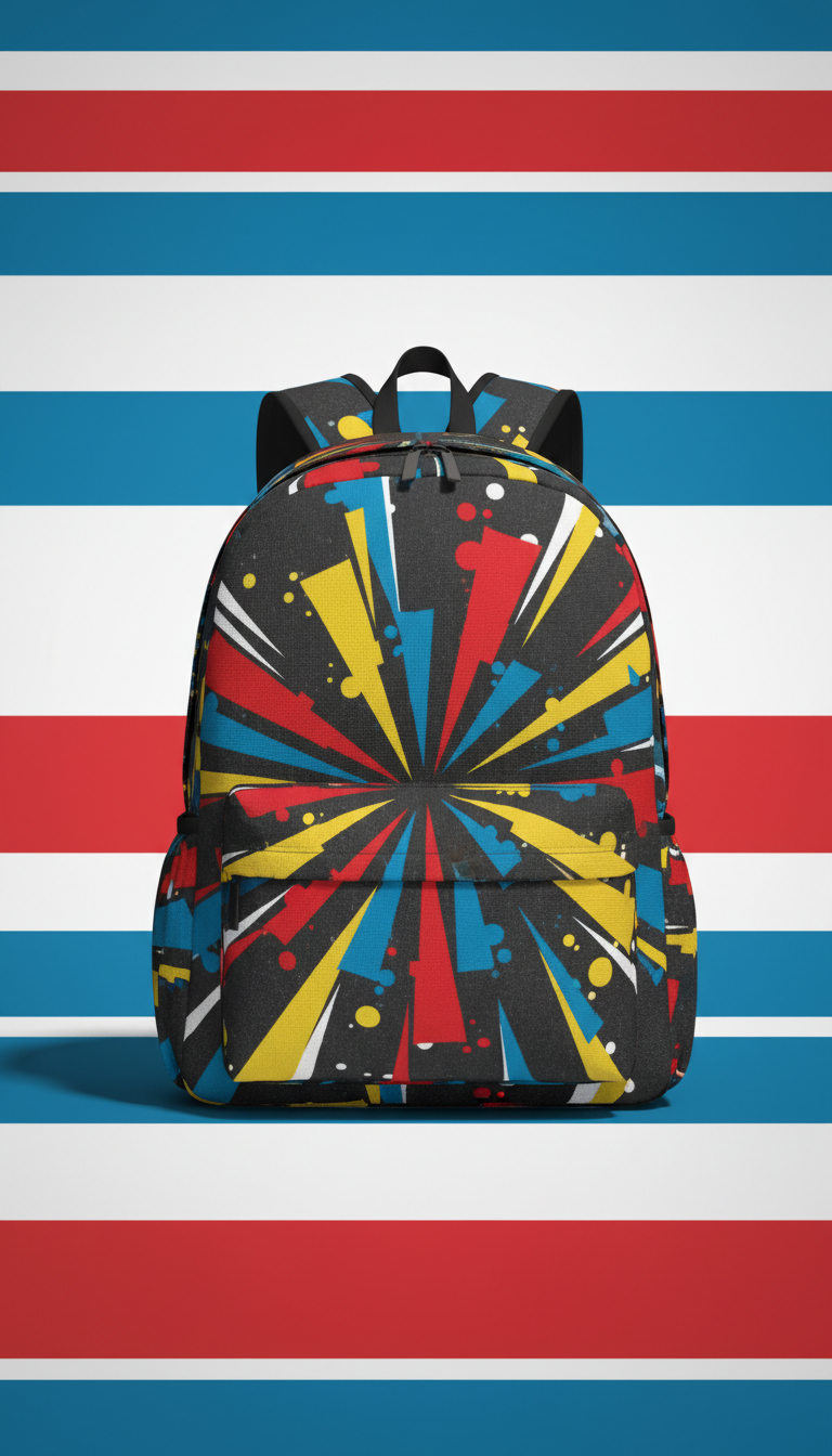 Graffiti Burst Backpack